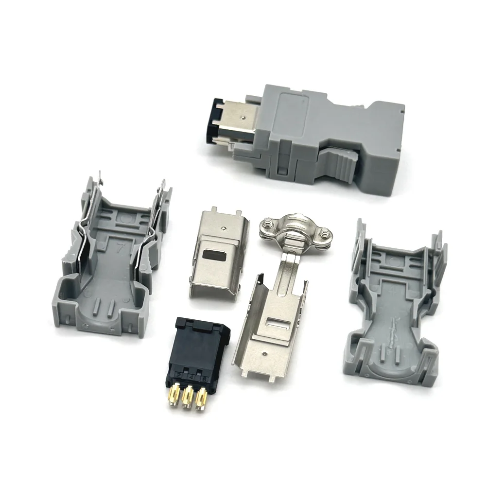 1394 6-контактный SM-6P SM-6E SM-10P CN3 CN2 X6 для Yaskawa Panasonic Delta сервопривод кодировщик разъем