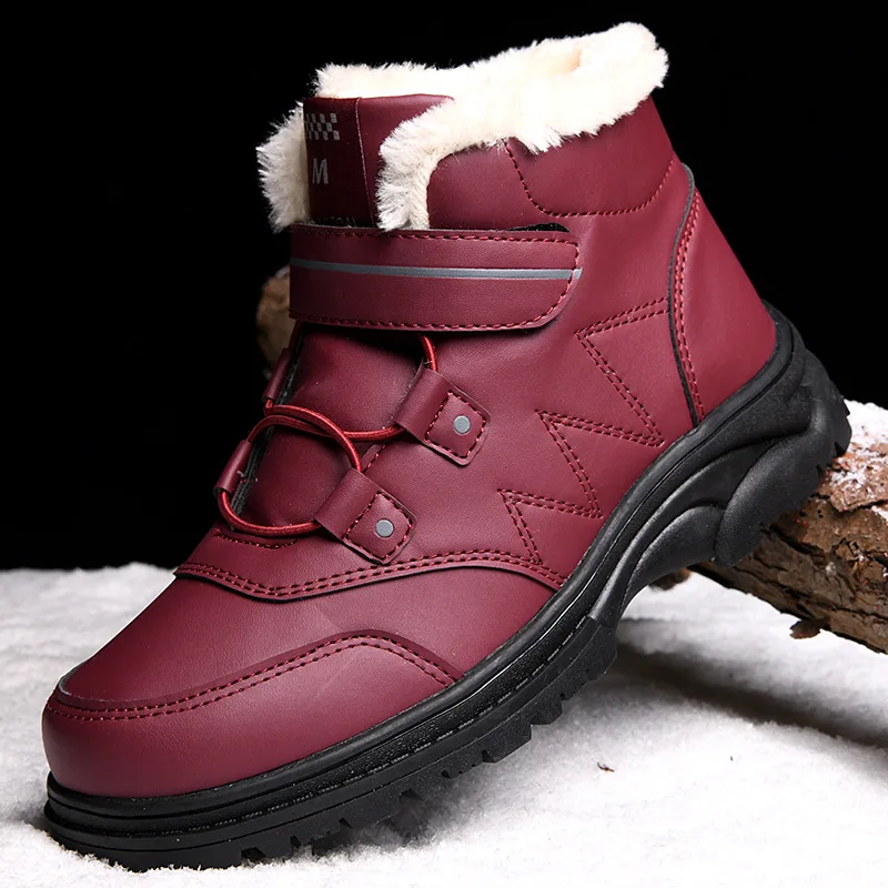 

Winter New Women's Snow Boots Outdoor Casual Slip Resistant Female Sneaker Fashion Quality Warm Lined Botas De Mujer