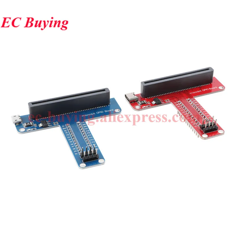 T-тип GPIO Breakout Expansion Board Адаптер макетной платы микро-разъем для FC40 40-контактный плоский ленточный кабель Raspberry Pi 3 2 B & B+ Python (art.: 3920d330b650a) - 3920d330b650a