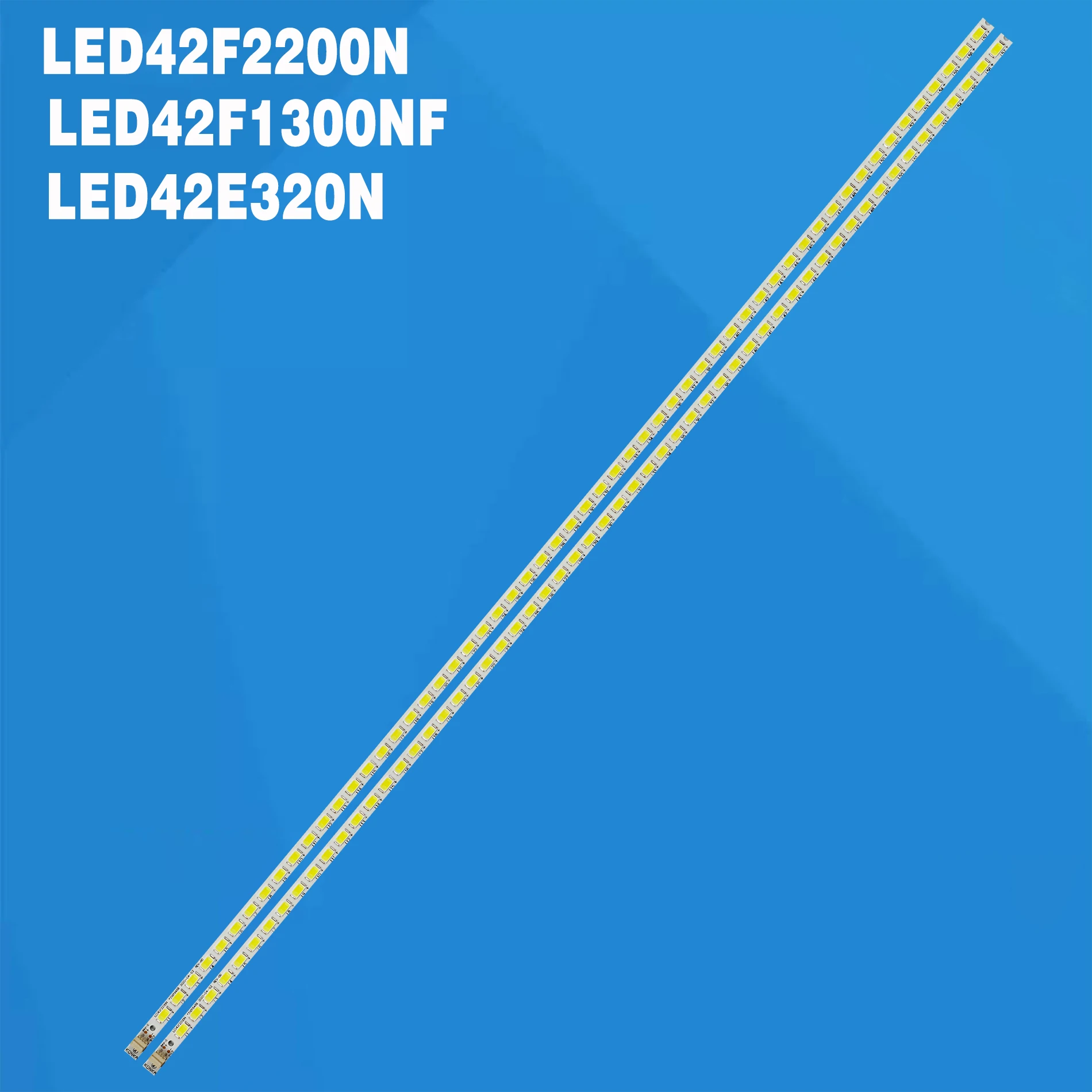 

Светодиодная лента 42F220 0N 42F1300NF 35016488 35017077 37022497 35017555 35016489 37020153 V420H2-P01, Светодиодная лента 42E32 0N, 2 шт./комплект