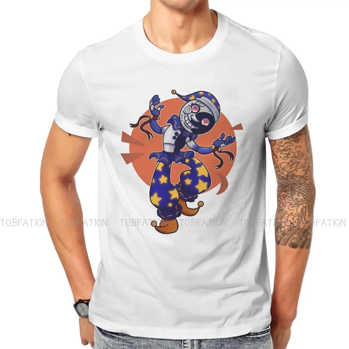 Fnaf игровая футболка Moondrop Классическая модная Высококачественная Мужская одежда