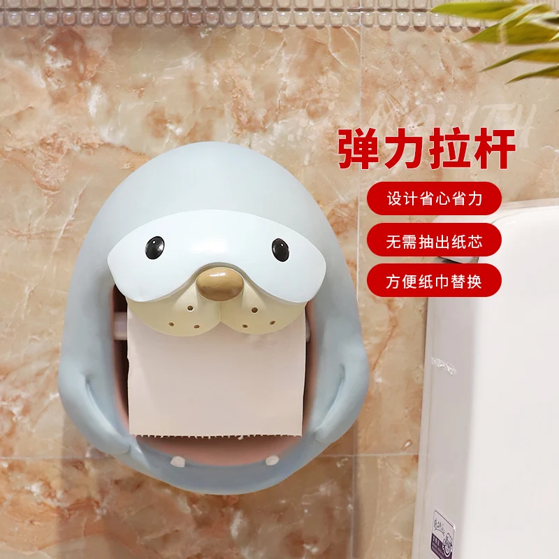 Держатель для рулона туалетной бумаги в виде мультяшных животных | Обустройство