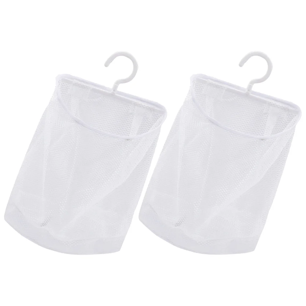 

Mesh Storage Hanging Vegetable Laundry Fruit Hamper Grocery Net Pouch Reusable Onion Pouches Kitchen Breathable Hanger Clothes