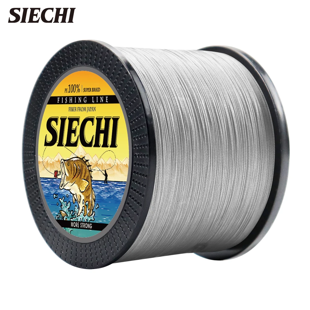 

SIECHI 8 Strands 300M 500M 1000M Braided Fishing Line Multifilament Multicolor Carp Fly Wire Japan Extreme PE Spinning