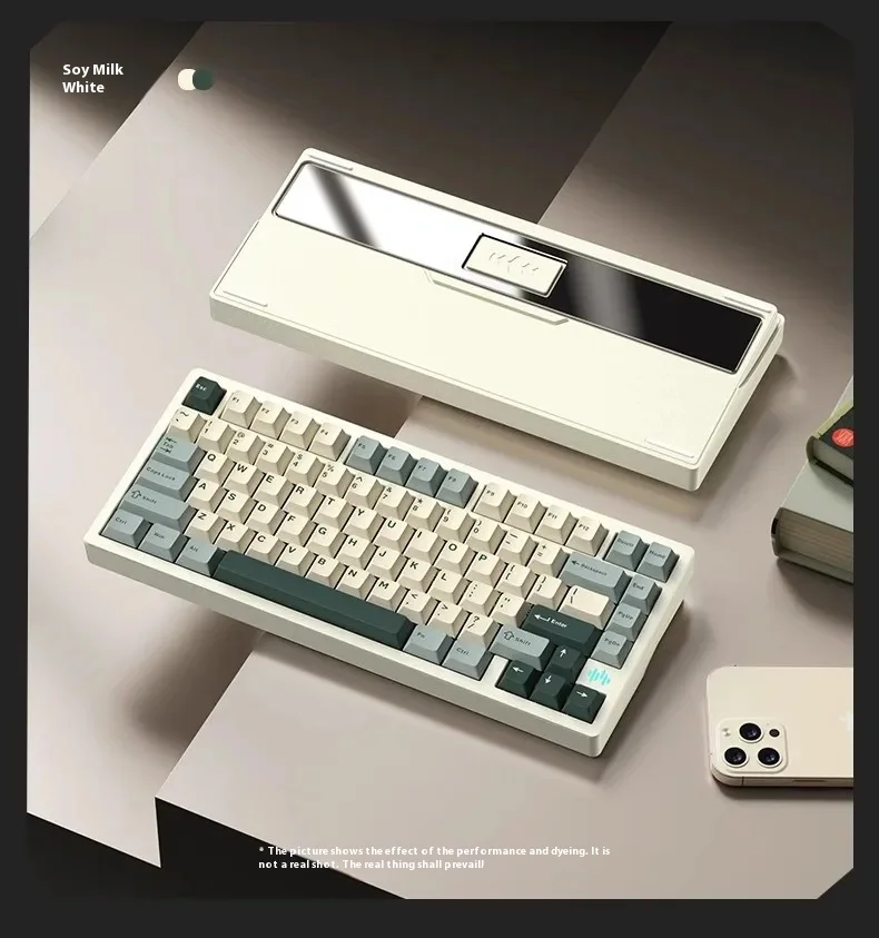 Механические геймерские клавиатуры PMO WAVE75 3 режима 2 4G беспроводная