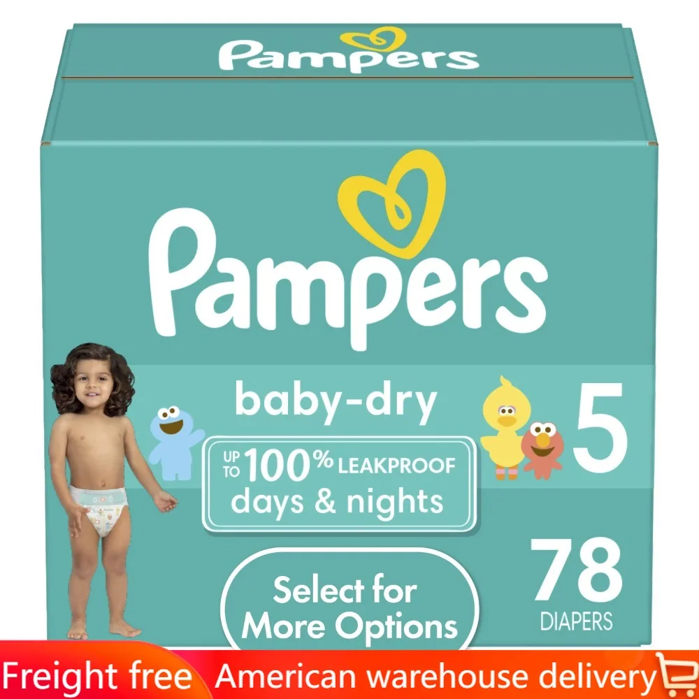 

Pampers Baby Dry Diapers Size 5 78 Count (Select for More Options) Freight Free Diaper Activities Diapering Toilet Training