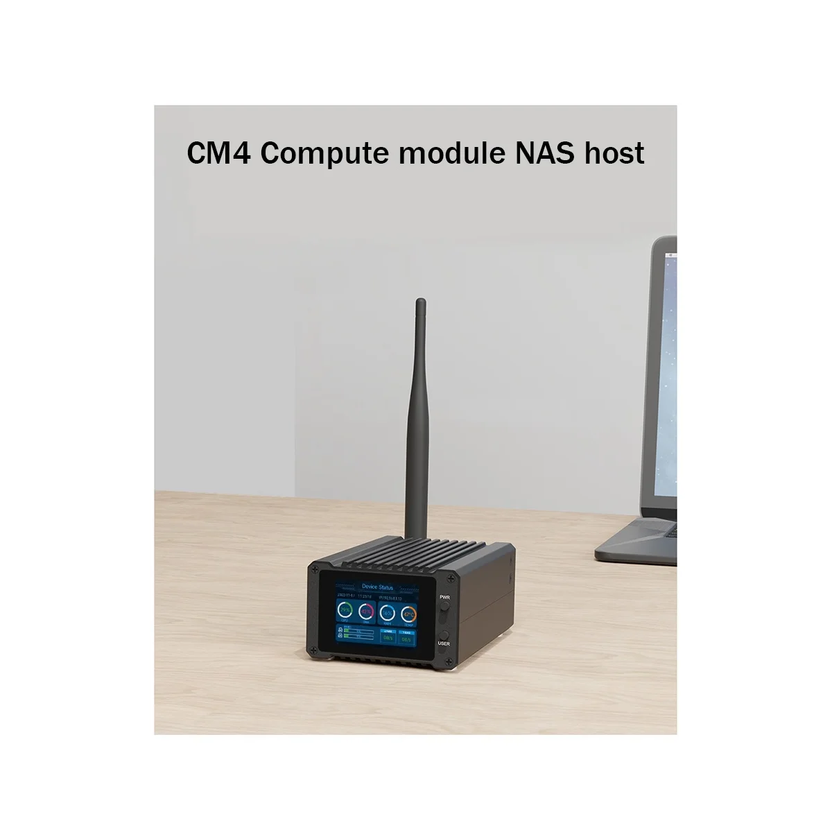 

Waveshare CM4-NAS-Double-Deck с 2-дюймовым ЖК-дисплеем SPI, NAS-хост для Raspberry Pi CM4, вычислительный модуль (без CM4)-штепсельная вилка европейского стандарта