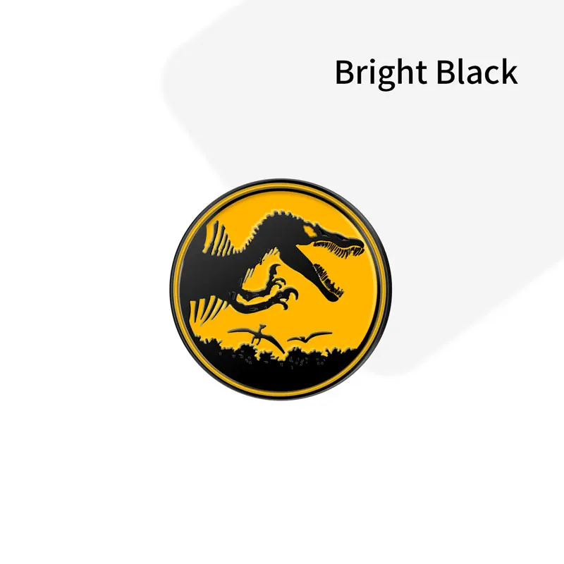 

Металлическая 3d-эмблема динозавра тираннозавра Рекс, значок на переднюю решетку радиатора, задний багажник, автомобильная наклейка на телефон, Challenger, калибр ОЗУ