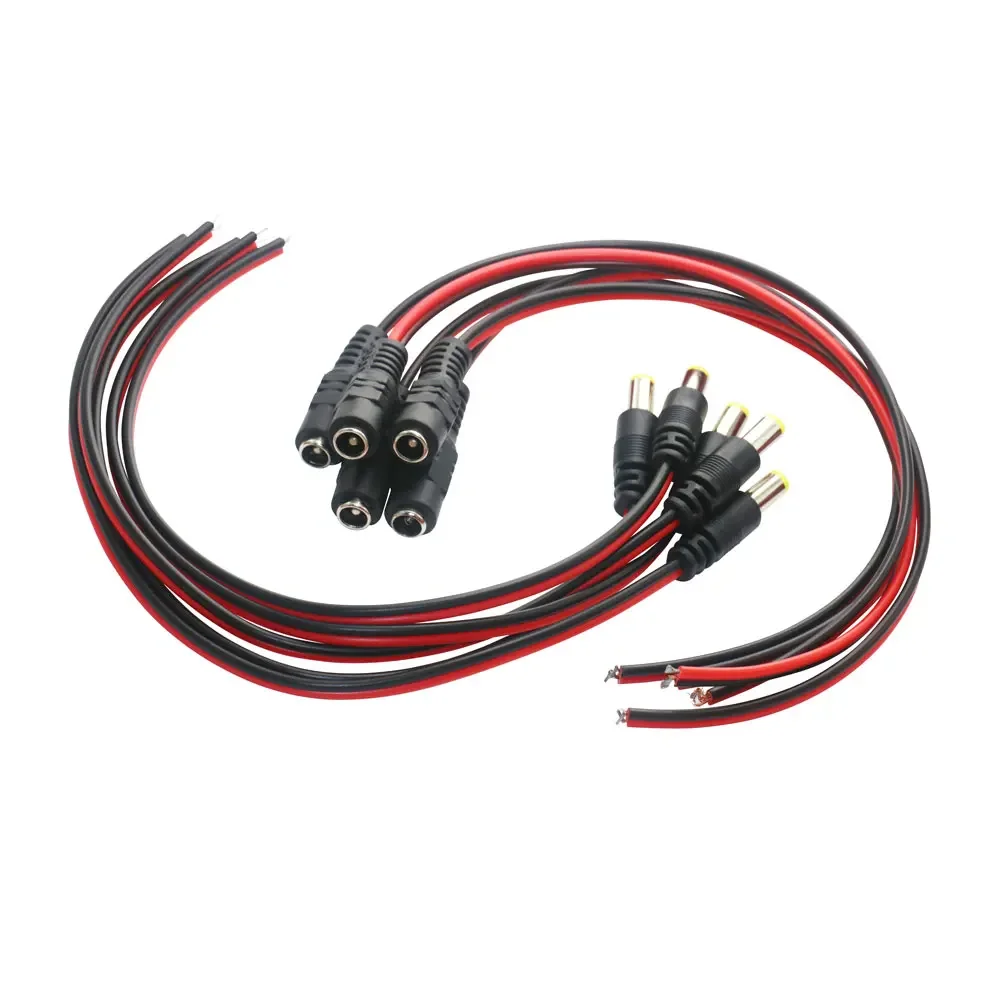 10/20/50 шт. 12 В постоянного тока разъемы папа-мама кабель провод адаптер вилка