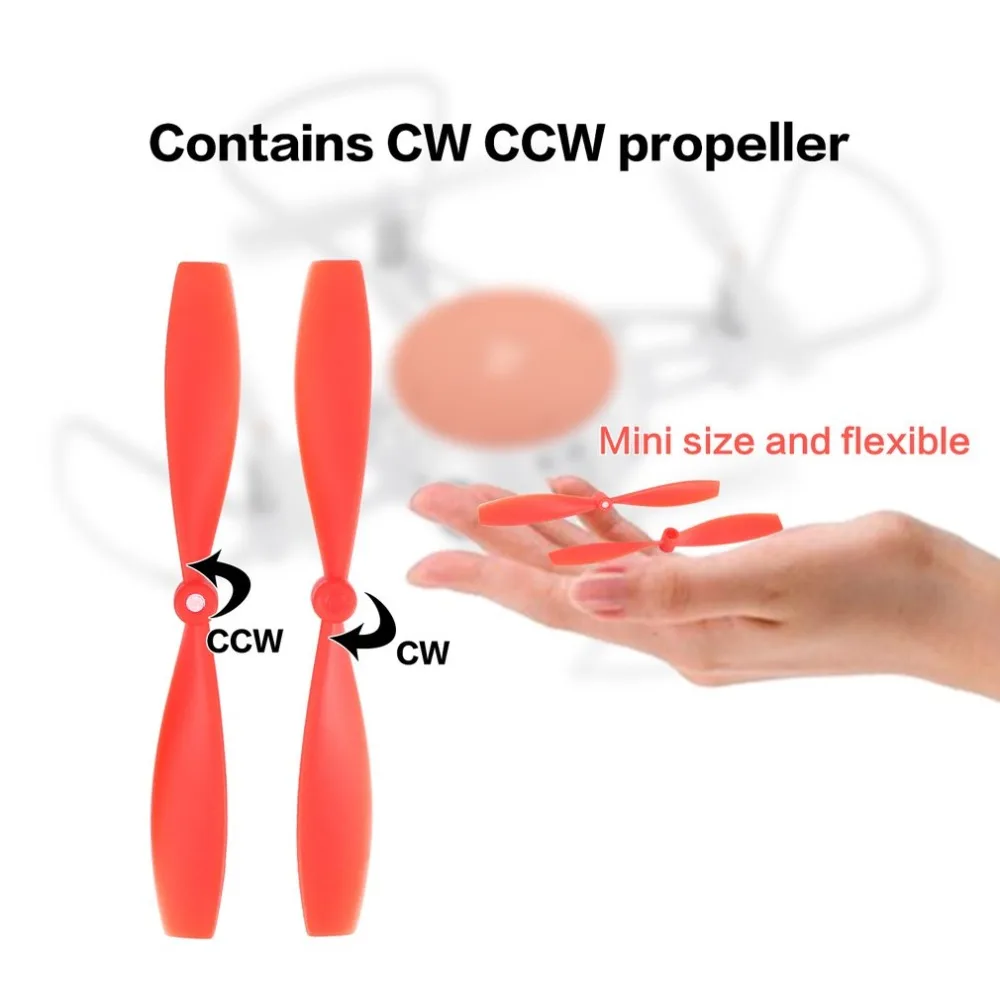 Пропеллеры CW CCW Mini Props Blades запасные части аксессуары для Xiaomi Mitu RC FPV дрона