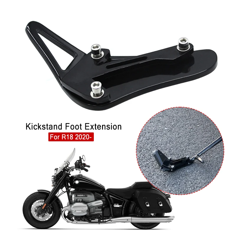 

For BMW R18 R-18 R 18 Classic 2020 2021 2022 2023 Motorcycle Accessories Kickstand Extender Stand Extension Enlarged Base