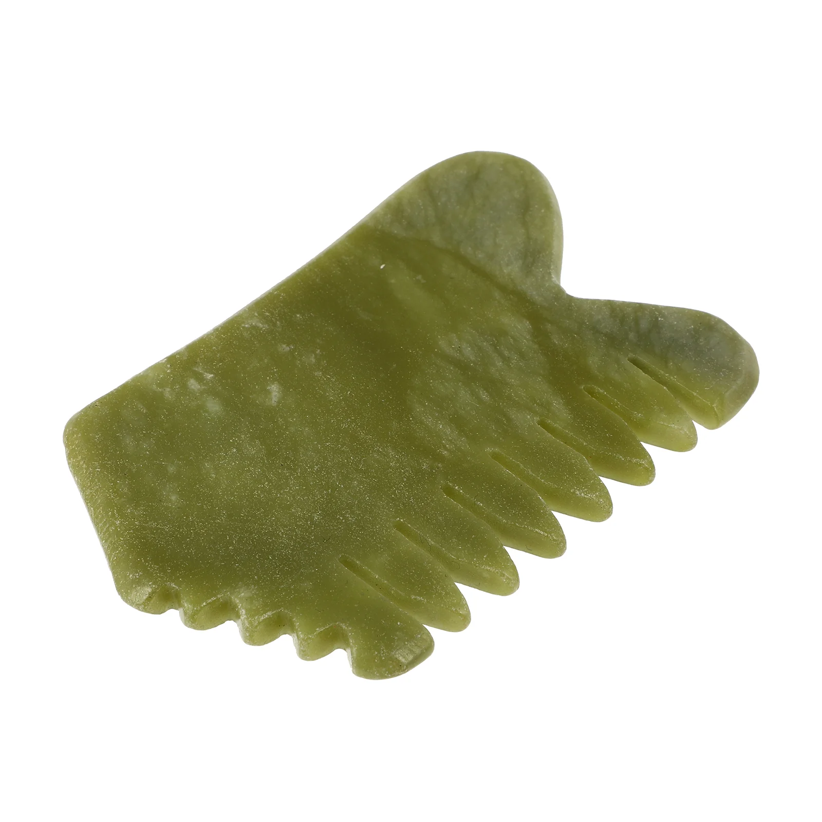 Xiuyan Jade Массажная расческа Скребковая бытовая массажная поставка для домашнего