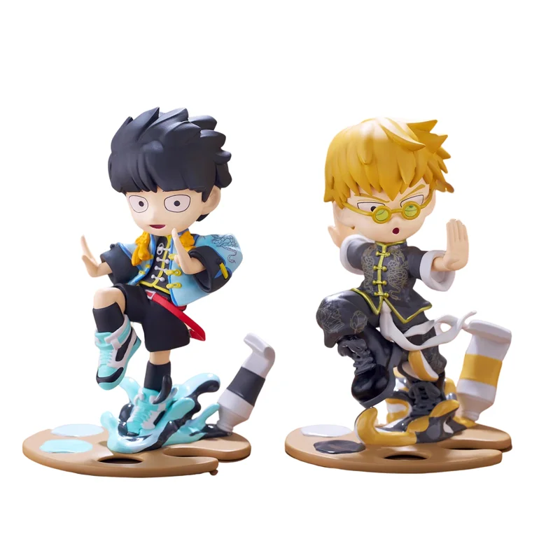 Коллекционная фигурка Bushiroad Creative Anime Figure Mob Psycho 100 в китайском стиле: Шигэо Кагэяма, Аратака Рейген, ПВХ, для декора рабочего стола (art.: 3920daafffa3e) - 3920daafffa3e