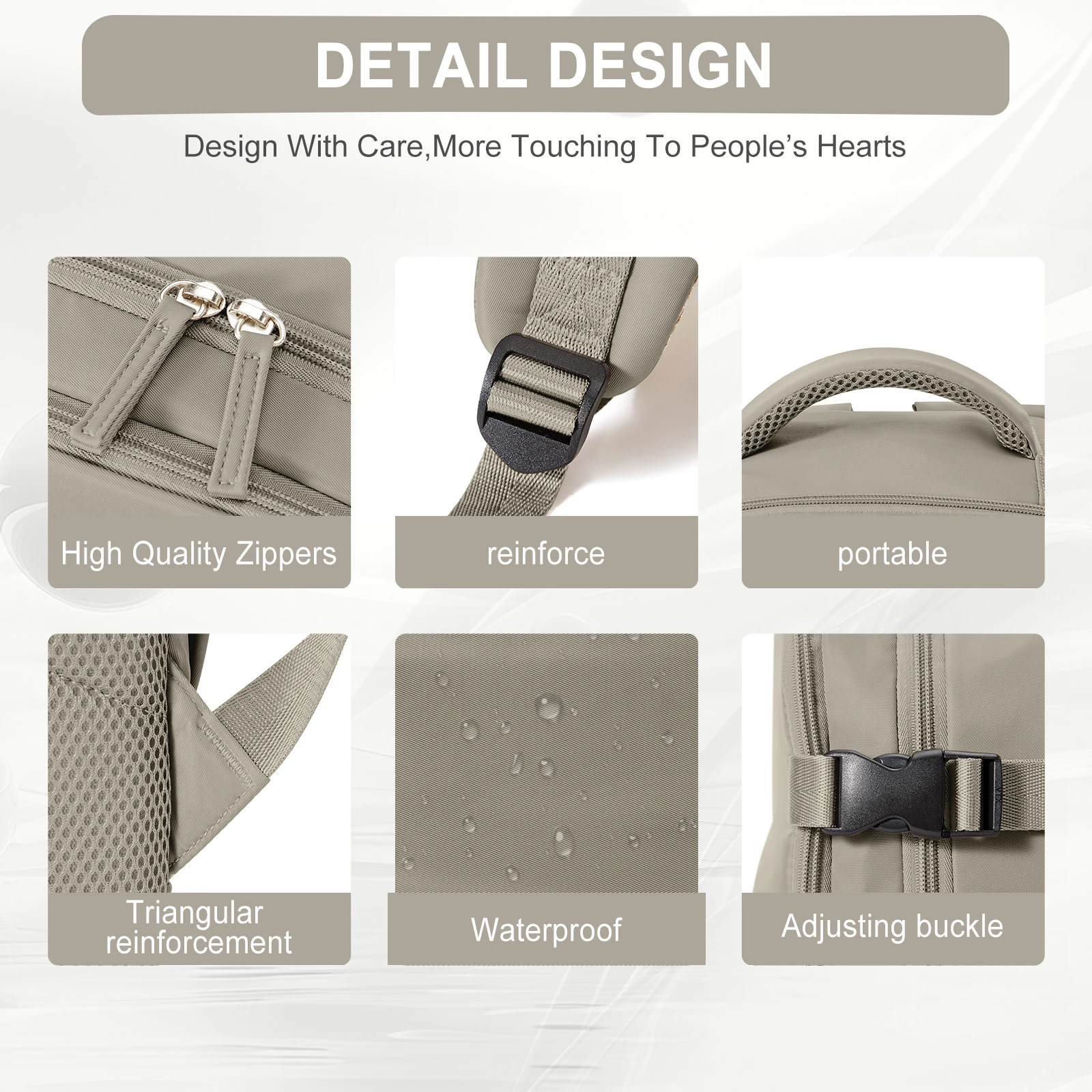 Нейлоновый рюкзак унисекс для мужчин в повседневном стиле на воздушной подушке с