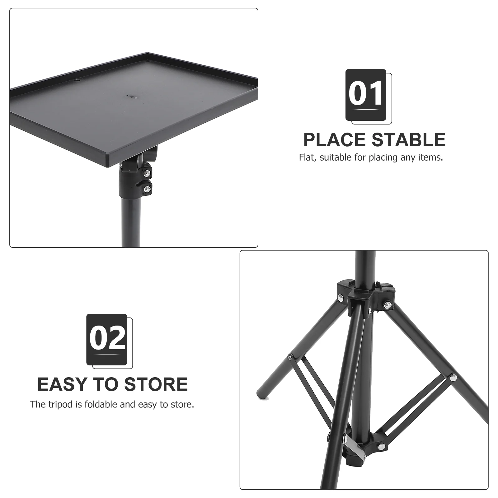 Кронштейн для проектора держатель лотка ноутбука настольный штатив подставка