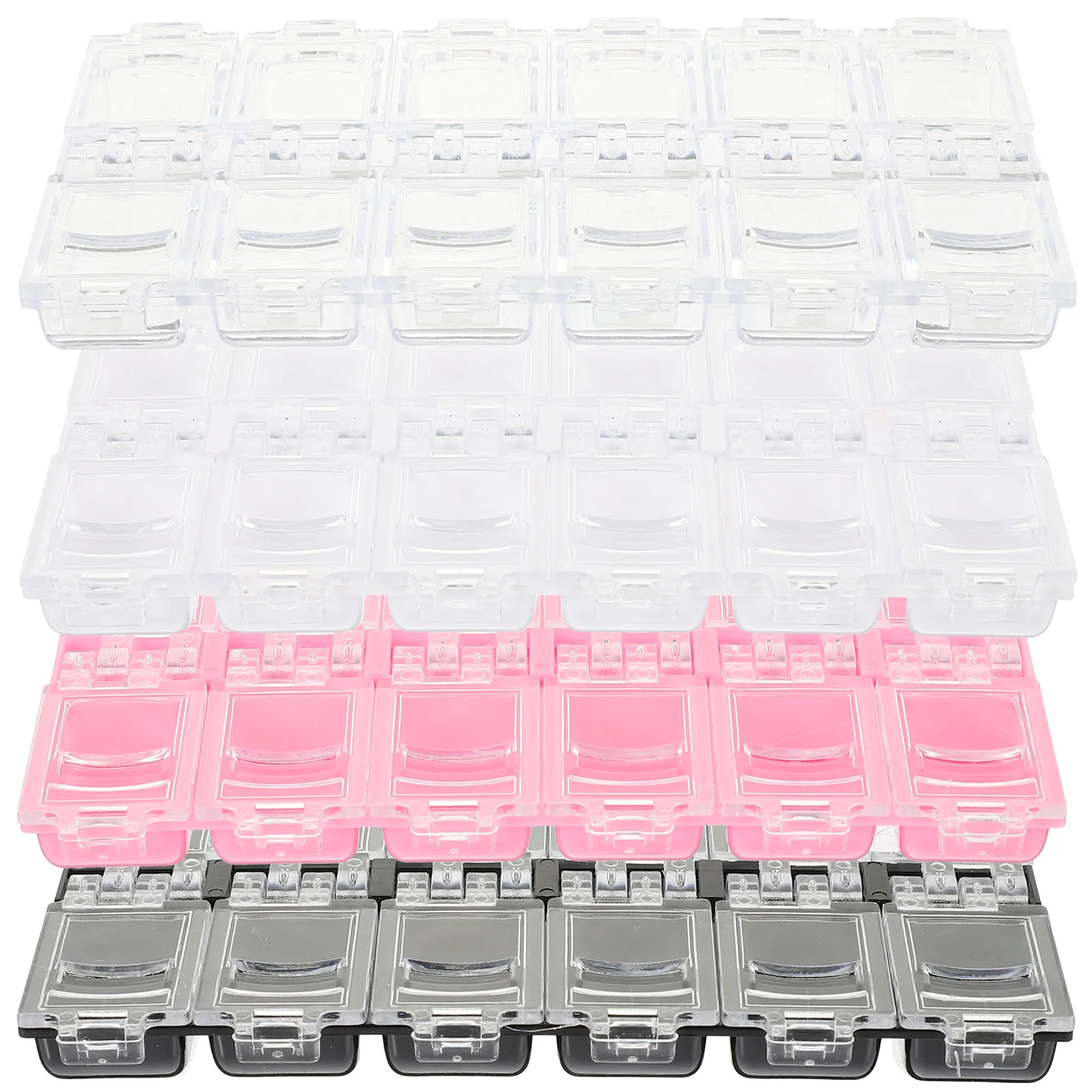 

Nail Storage Box Organizer Case Organizers Container Containers Display Supply Tips Tip Rhinestone Tech Compartments Craft