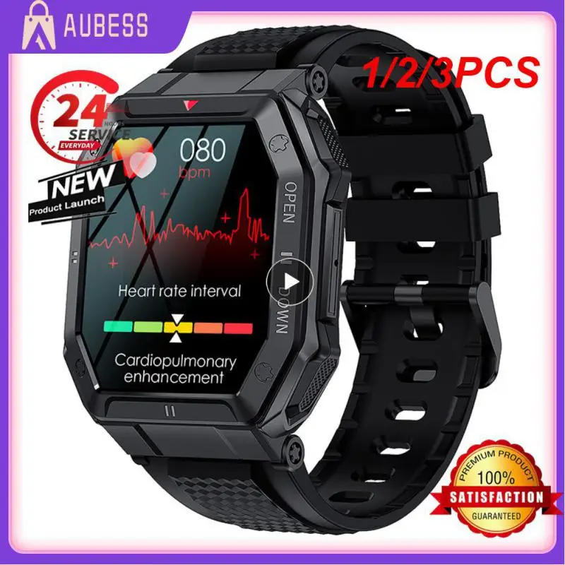 

1/2/3 шт., мужские водонепроницаемые умные часы