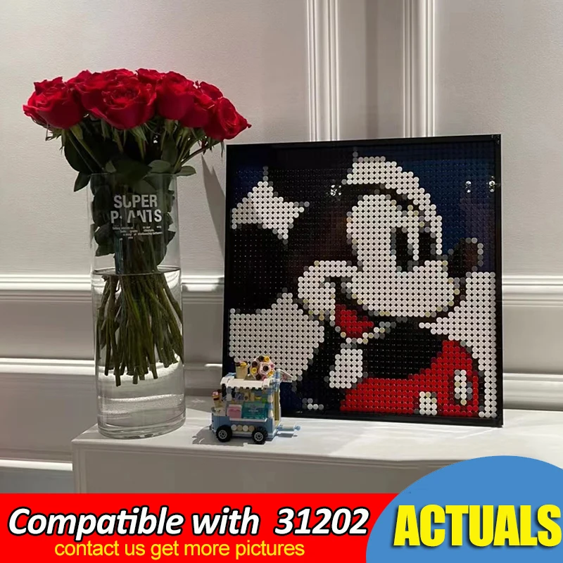 

Disney Pixel Art Marvel Iron Man And Mickey 31199 21226 31202 Building Blocks Bricks Puzzle Toy Gifts For Child