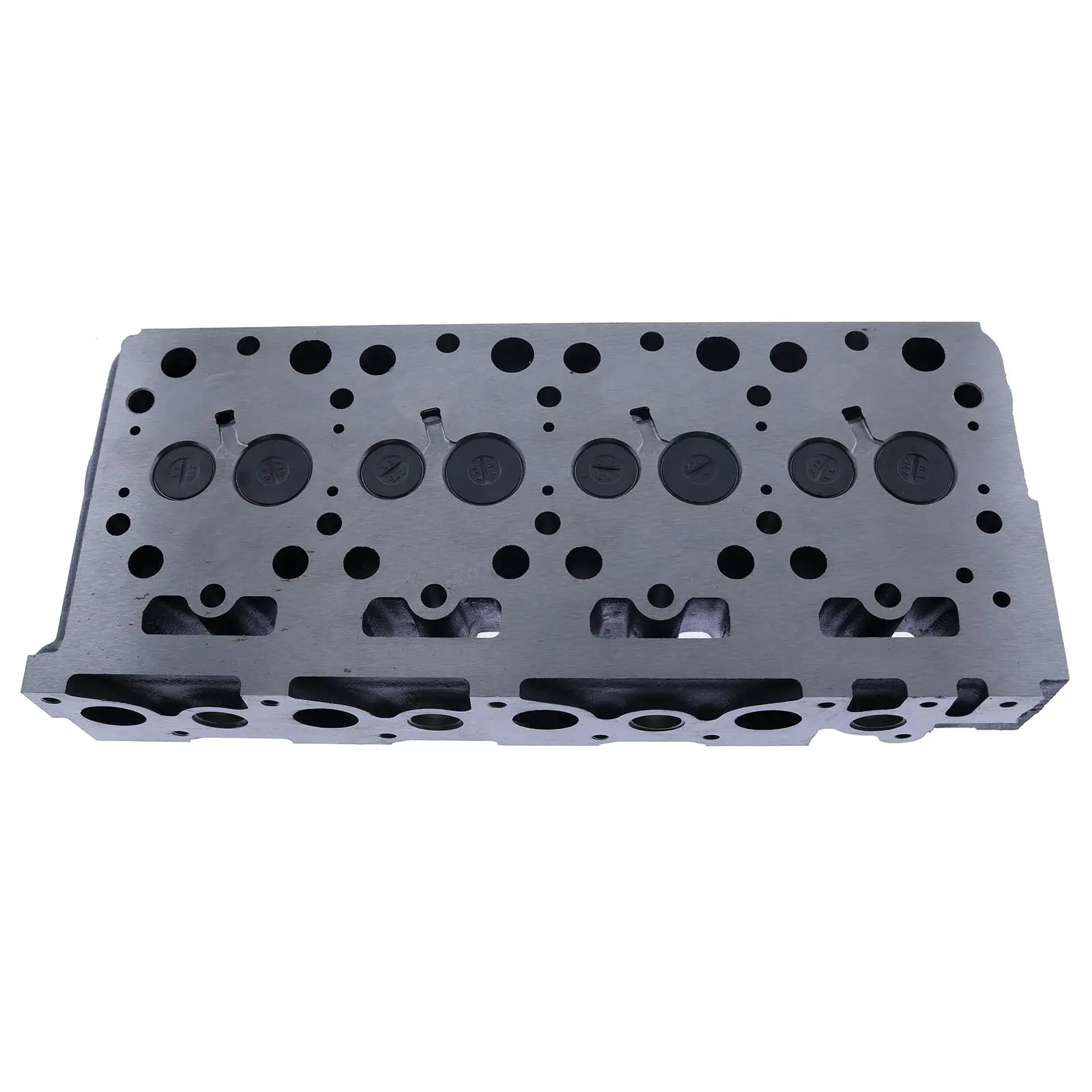 Головка цилиндра с 10 отверстиями для воды 15476-03043 двигателя Kubota V1702 V1702-B V1702B V1702E V1702A