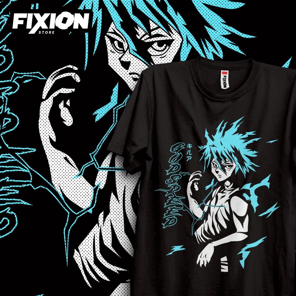 Футболка Hunter X Killua Хлопок