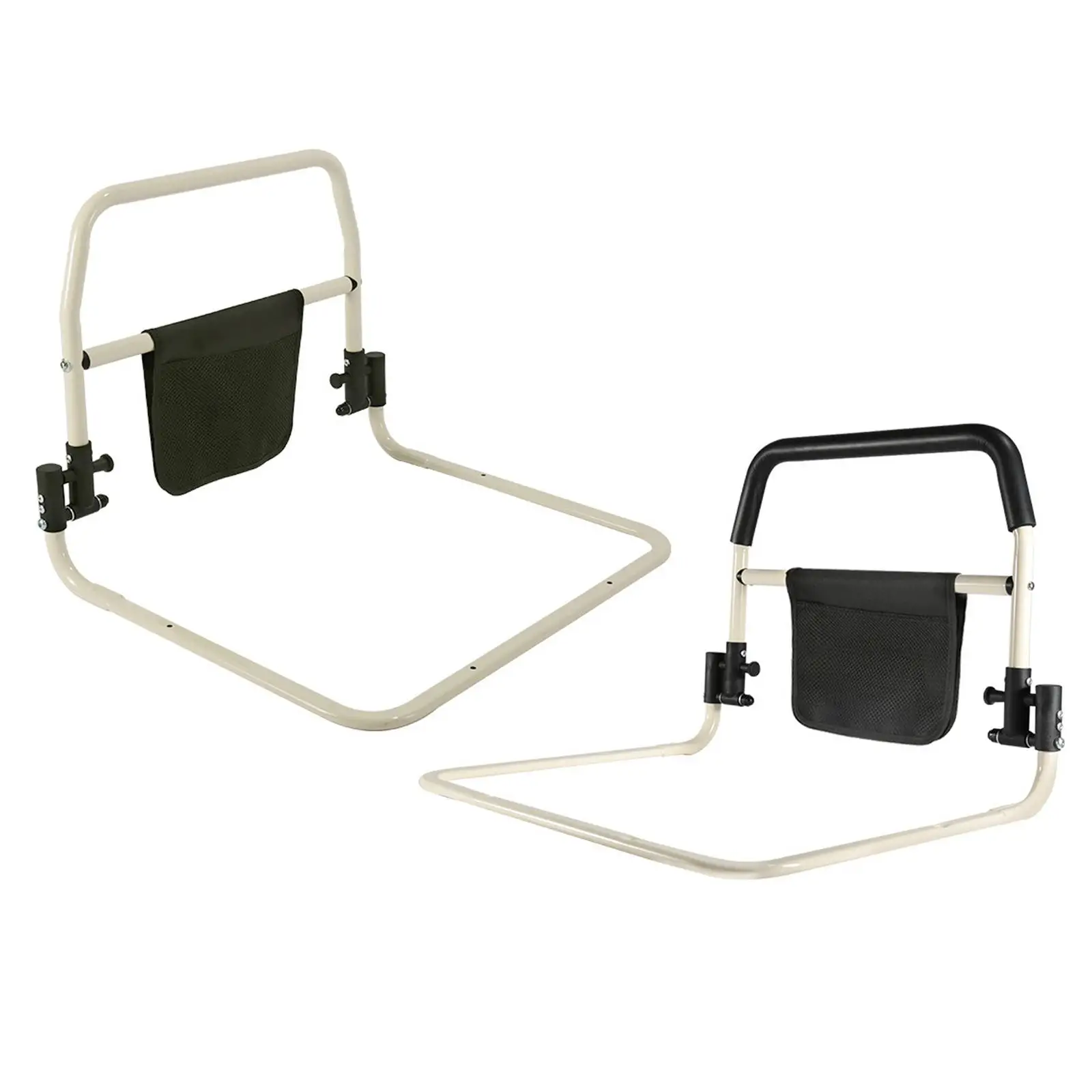 

Foldable Bed Rail Grab Bar Handle Support Bracket Stable Bedside Armrest Guardrail Protective Easy Install Auxiliary Handrail