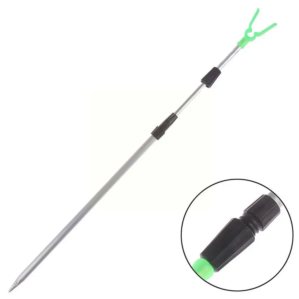 

Fishing Rod Sport Stand Bracket For Fishing Rods Aluminum Pole Rack Accesssories Holder Adjustable Telescopic V Holder M9q5
