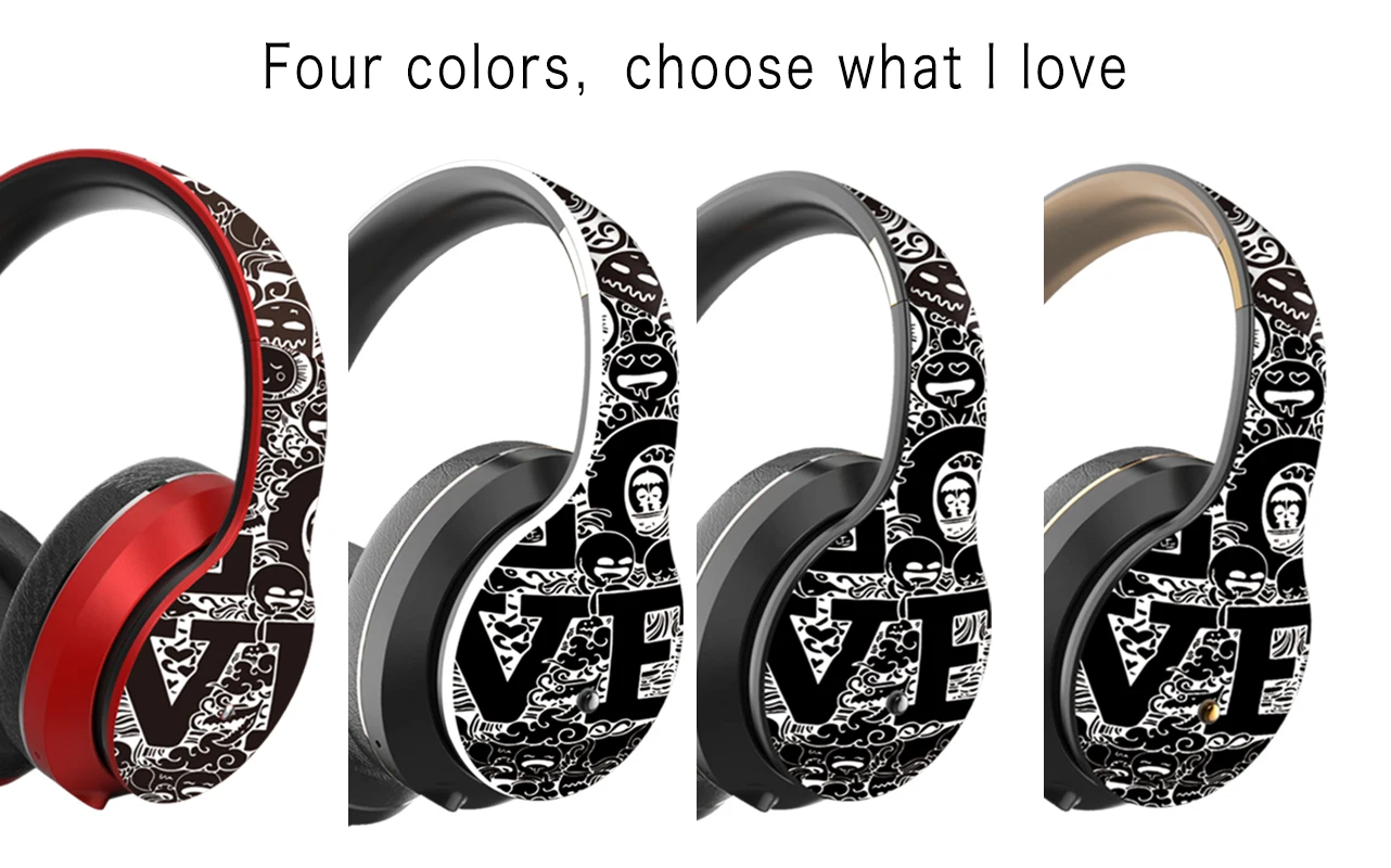 

Creative Graffiti Headset Bluetooth Headset EL-B1 with Microphone Wireless Band Cable Dual-use Noise Elimination 5.0 Headset