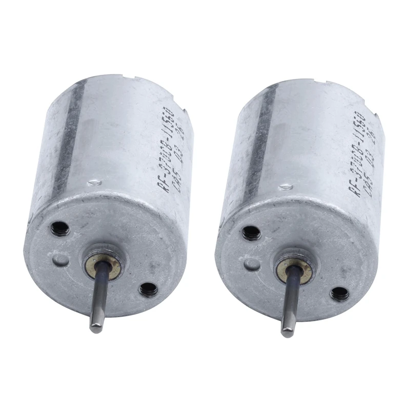 

2X DC 9V 6760RPM Rotary Speed 2 Pin 2P Terminals Electric Mini Motor