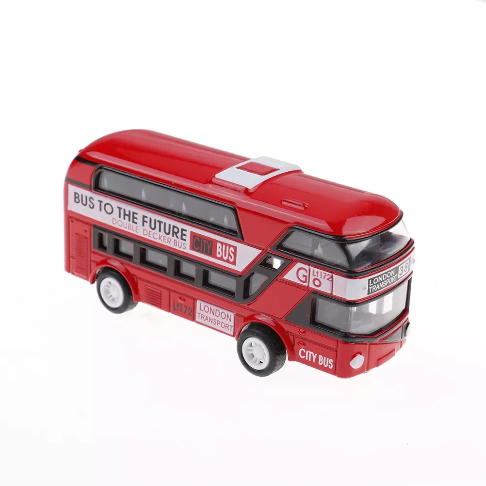

Car Model Double-decker London Bus Alloy Diecast Toys for Boys Gift Decoration Kids Toy NEW
