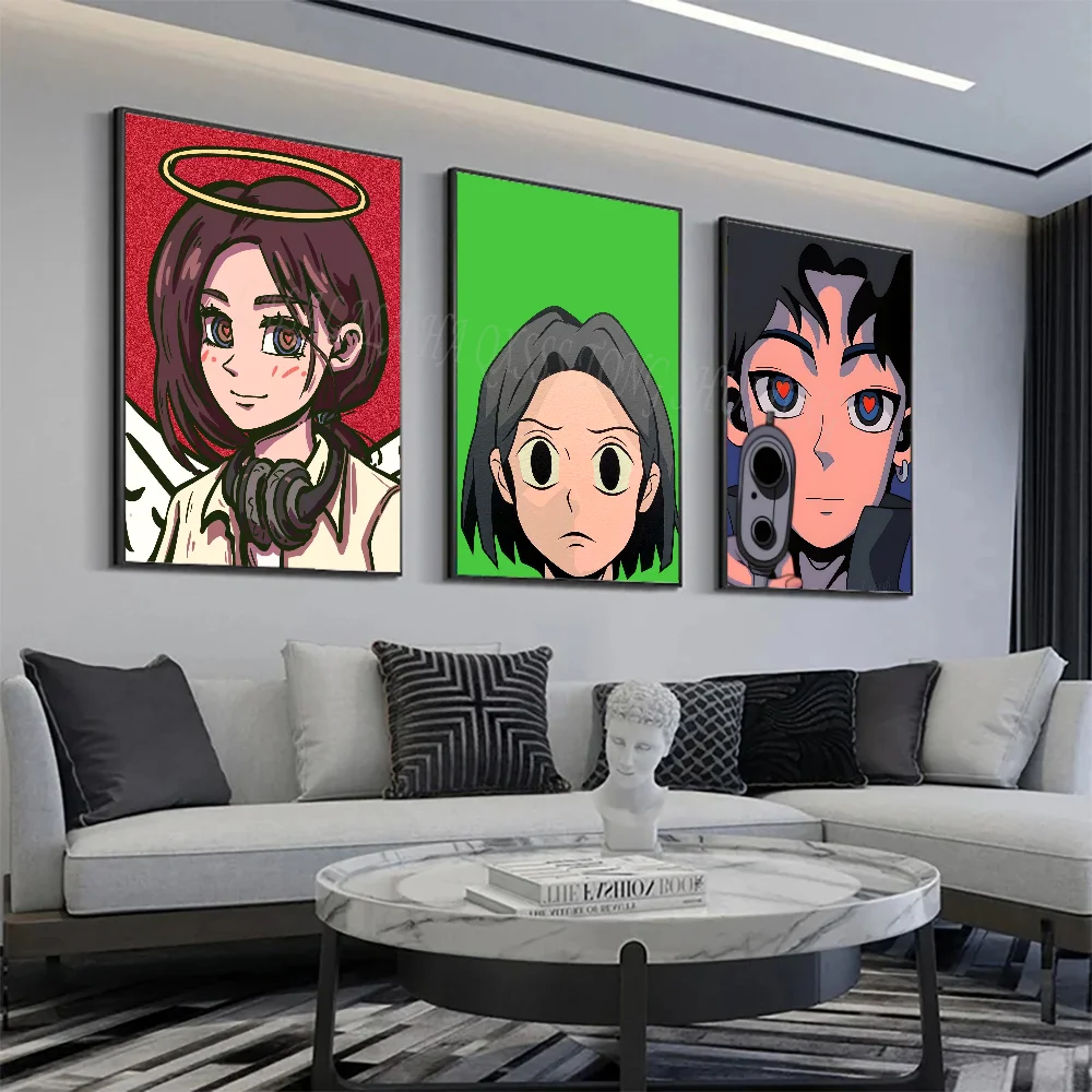 Minimalist Japanese Korea Animation Aokizy Poster Wall Art Home Decor Room Digital Painting Living Restaurant Kitchen