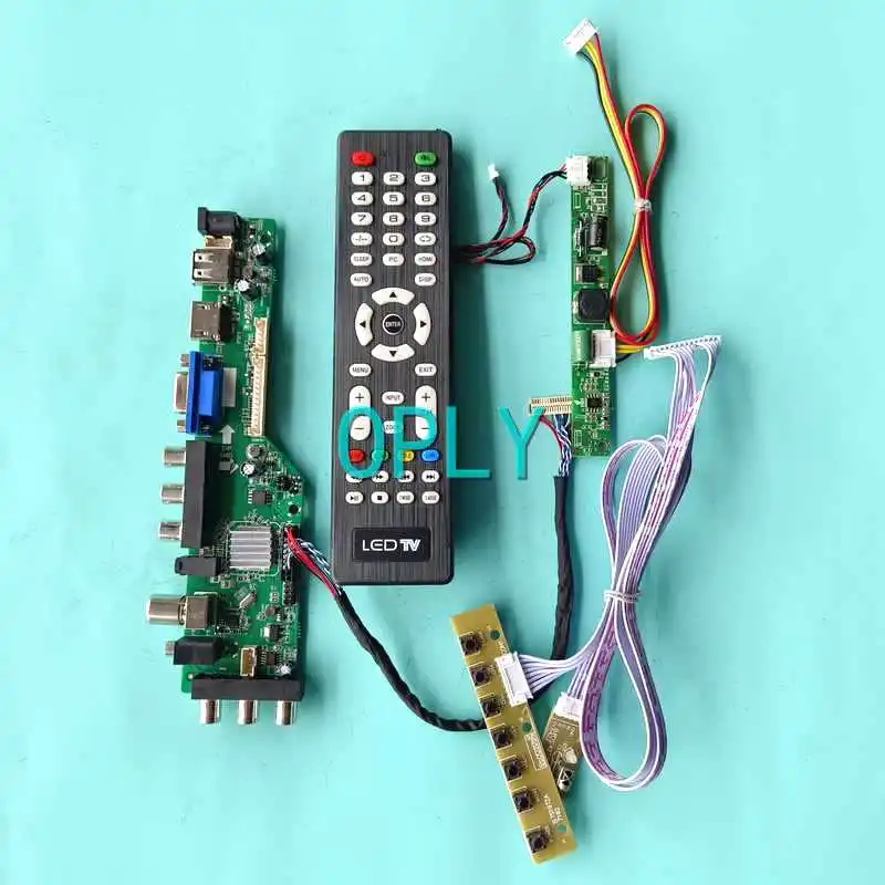 

Плата контроллера для ЖК-дисплея LM230WF3-SLK1/SLP1/SLQ1/SSA1 DVB 30Pin LVDS 23 "VGA HDMI-совместимый Комплект «сделай сам» AV USB RF 1920*1080