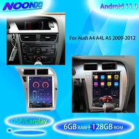 for audi a4 a4l a5 2009 2012 car radio stereo multimedia player gps navigation touch screen head unit carplay 6g128g android11