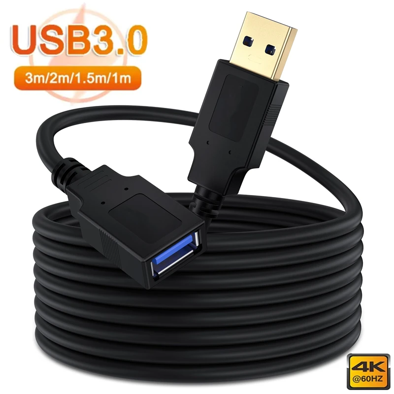Кабель-удлинитель USB 3 0 2 для смарт-ТВ PS4 Xbox веб-камеры