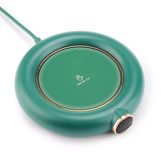 

Cup Heater Desktop Heating Coaster 3 Temperature Adjustable Cup Warmer Pad For Coffee Milk Tea Water Fast Heating Mug Mat