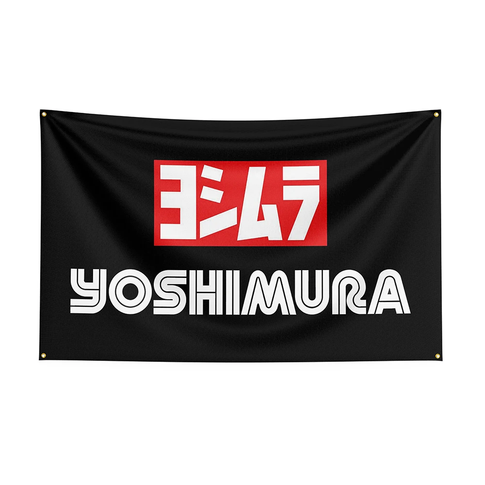 

90x150cm Yoshimuras Flag Polyester Printed Racing Car Banner For Decor1