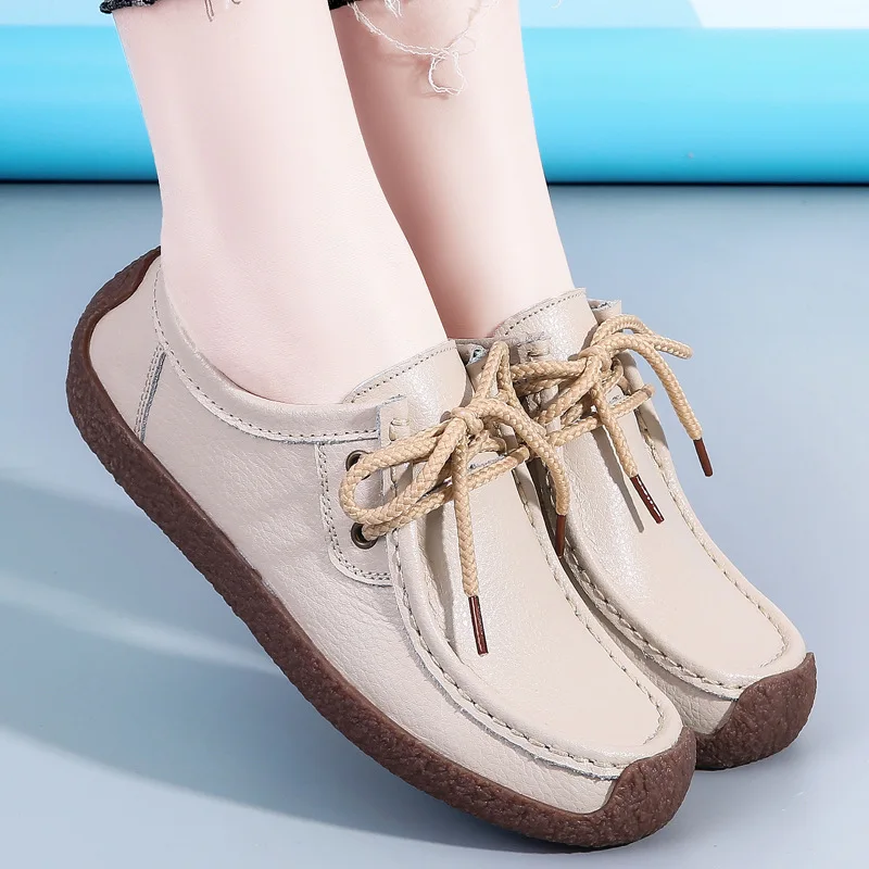 

2023 New Women Casual Shoes Woman Flats Sneakers Women Fashion Moccasins Designer Loafers Ladies Shoes Chaussures Big Size