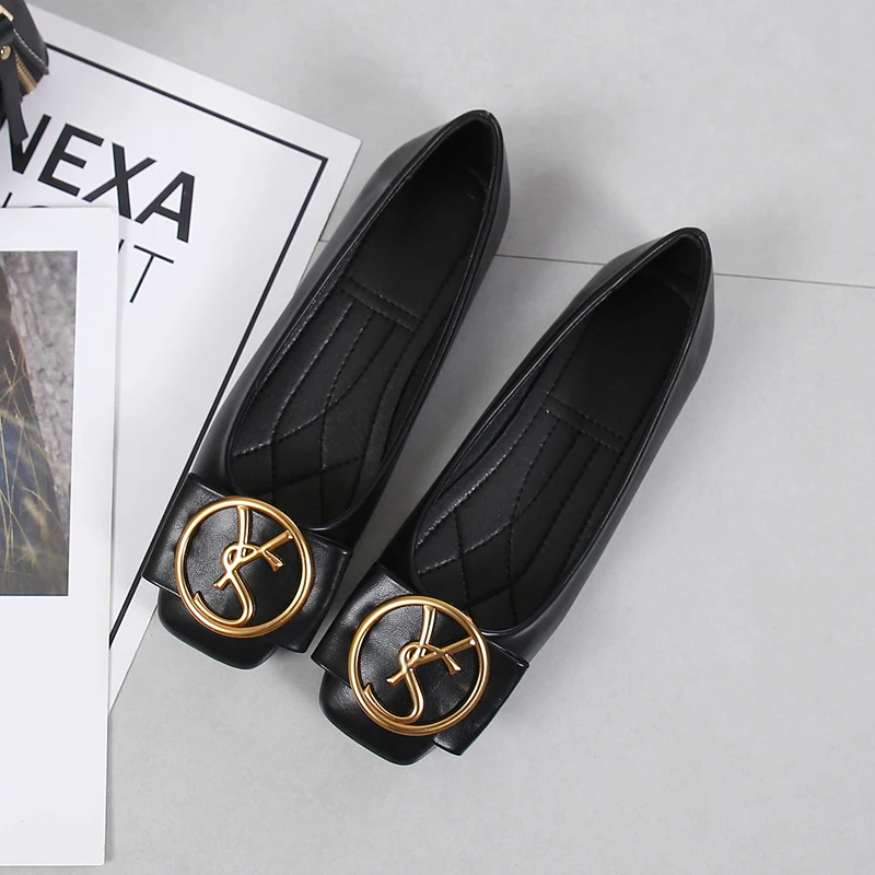 Chaussures Femme Sapatos Femininos De Luxo Ballet Flats Women Ladies Office Shoes