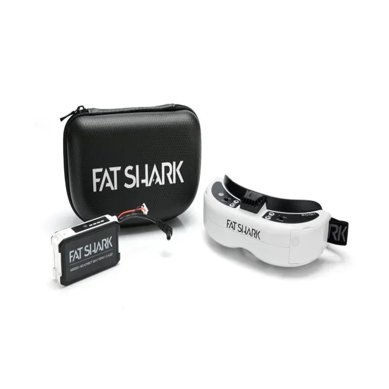 

FatShark Dominator HDO2 Goggles with Immersionrc Rapidfire and Lumenier AXII Patch And lumernier AXII ANTENNA for FPV RC Drone