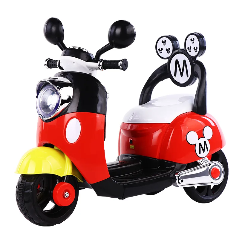 Children's Simulation Ride On Mini Motorcycle With Music 2.4G Wireless Control Baby Electric Remote Control Car Toys for 1-6 Y enlarge