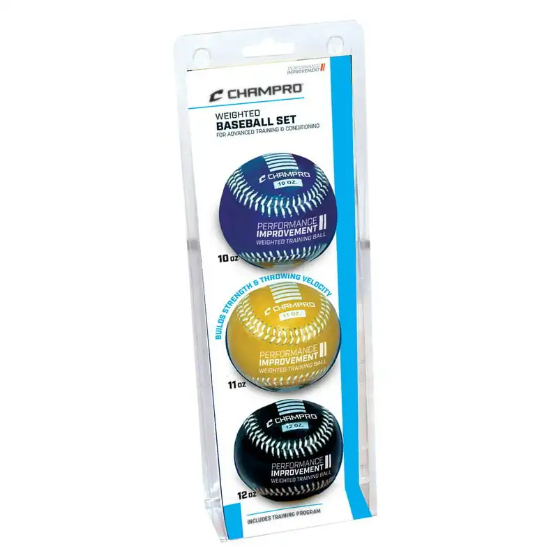 

Weighted Training Set of 3 Balls; 10, 11, and 12 oz