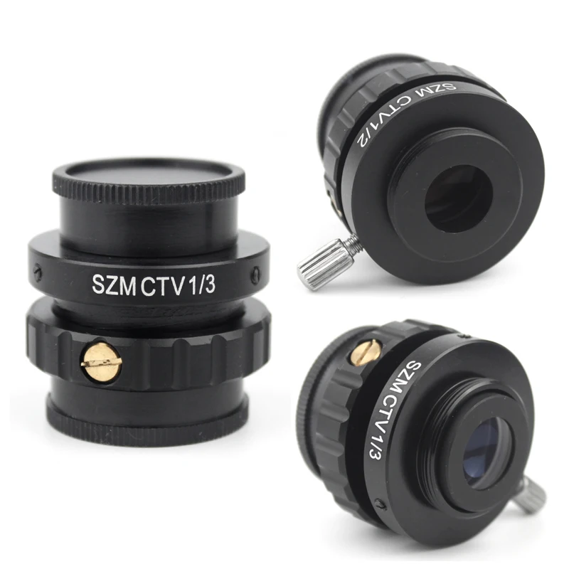 SZM CTV 1/2 1/3 1X адаптер HDMI камера Lnterface для Simul Focal тринокулярный стереомикроскоп VGA