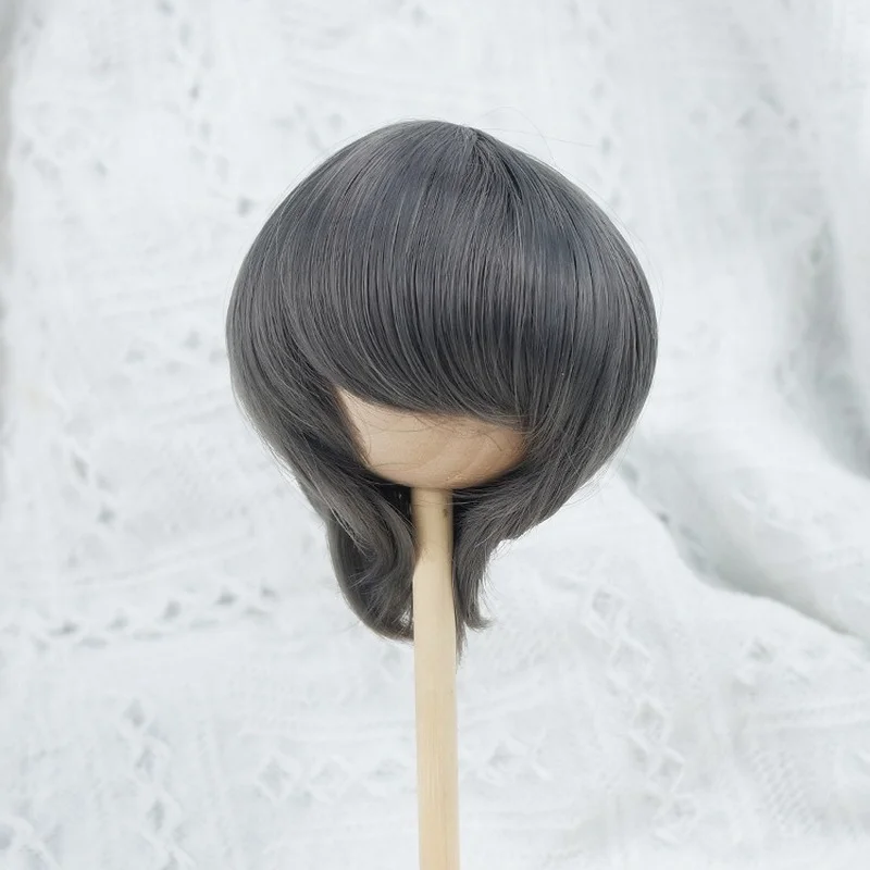 Новинка 1/3 парик для куклы Bjd короткие прямые волосы окружность головы 21 5-23 см 60