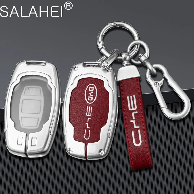 

Car Remote Key Fob Cover Case Protector Shell Bag For BYD F3 S6 S7 l3 F0 G3 Song MAX G6 Yuan Su Rui Keyless Keychain Accessories