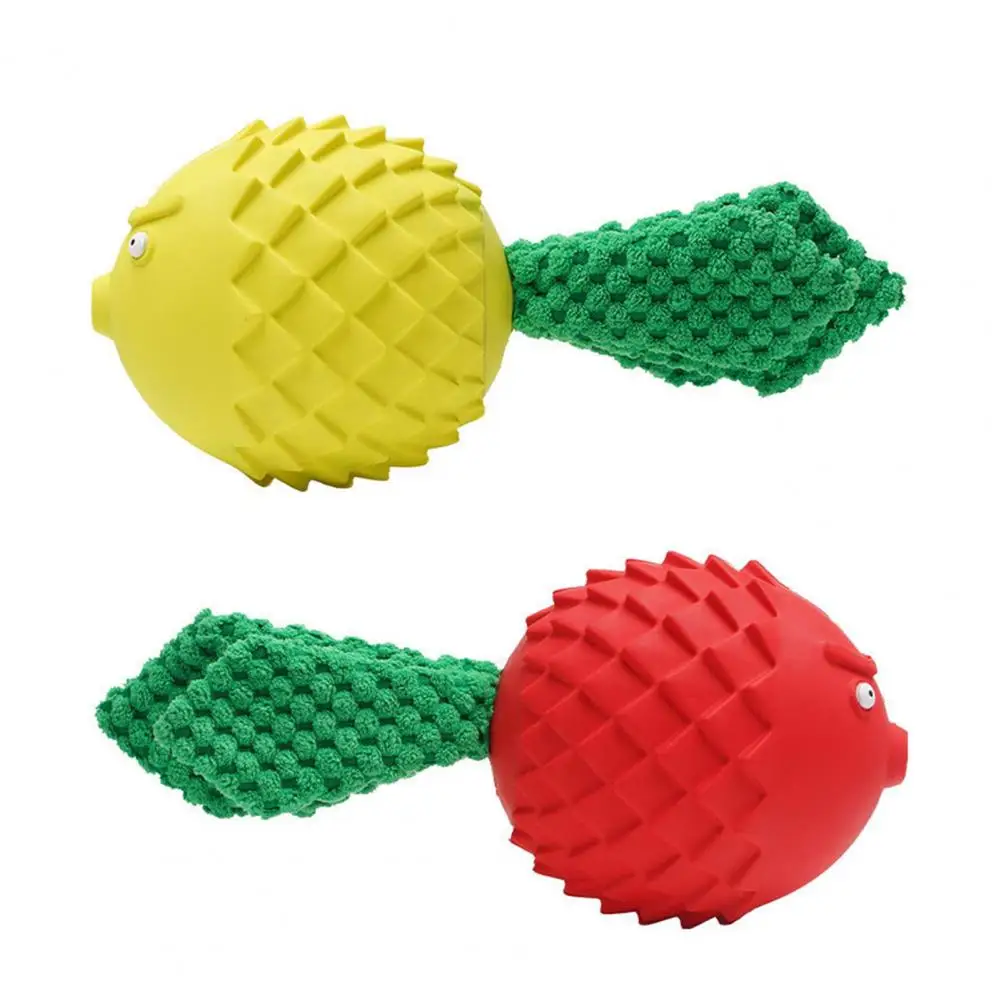 

Practical Chewing Toy Reusable Pet Chew Toy Funny Voice Colorful Dog Molar Pet Training Toy Relieve Boredom