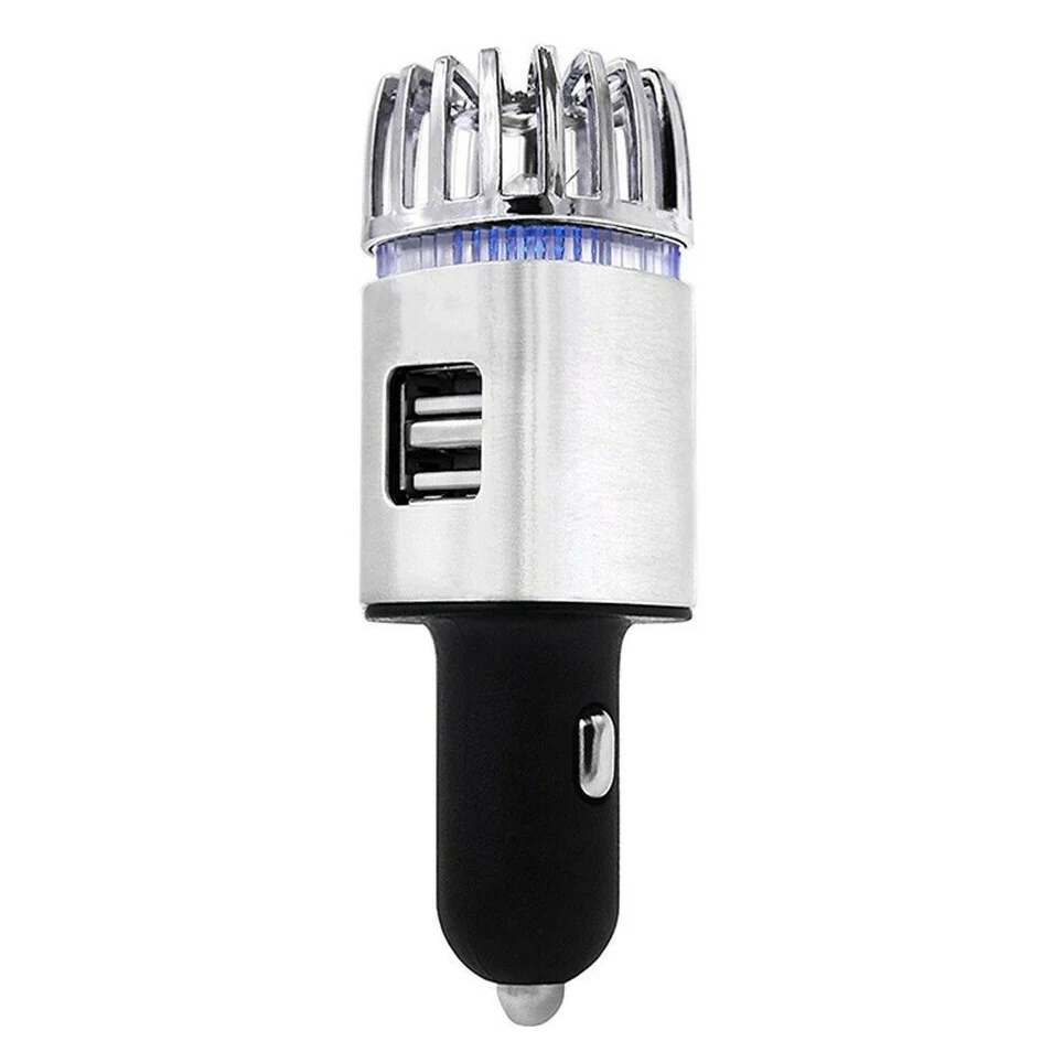 

Новый 2 в 1 Автомобильный 2 USB ионный очиститель воздуха кислородный бар
