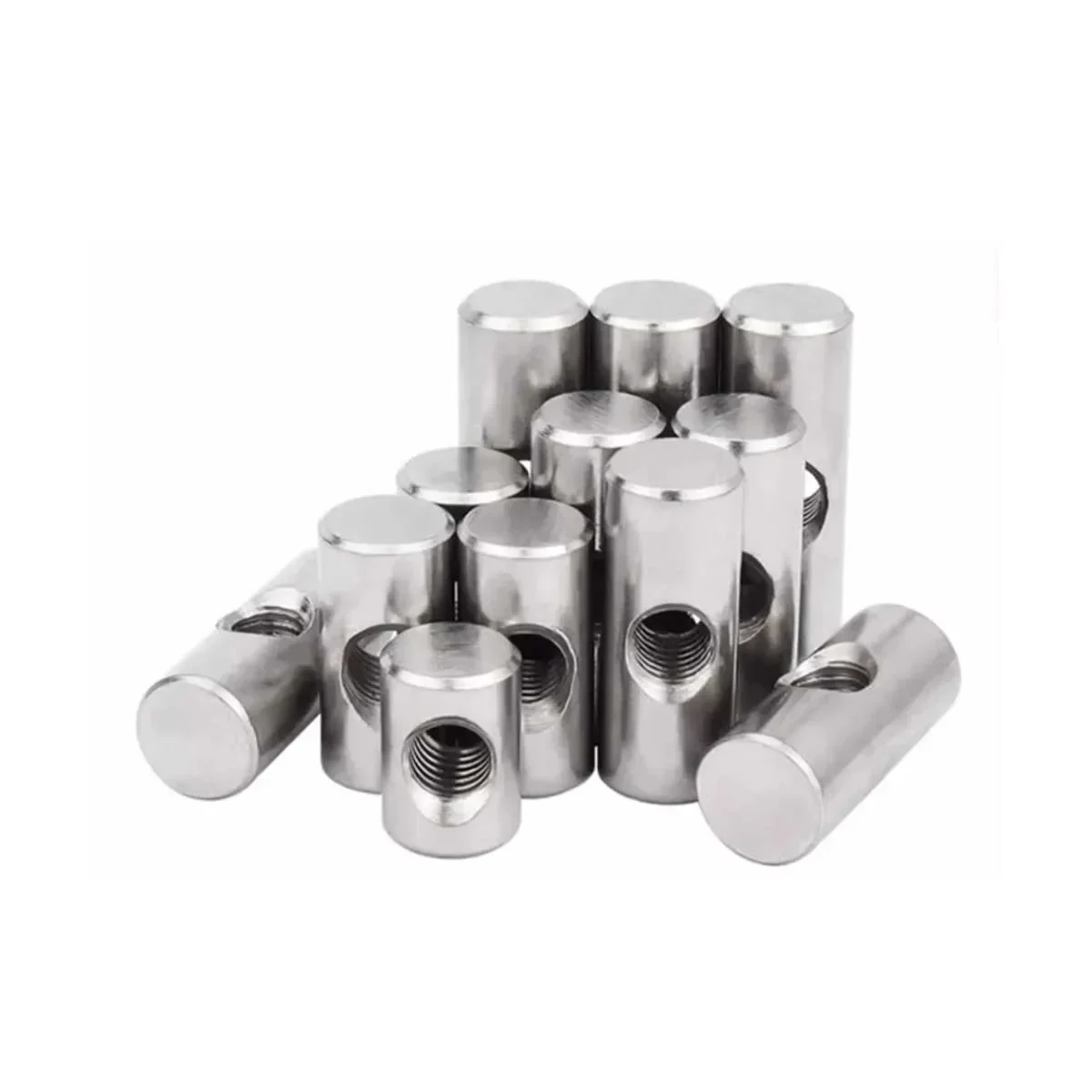 Цилиндрический штифт из нержавеющей стали 304 с поперечным отверстием