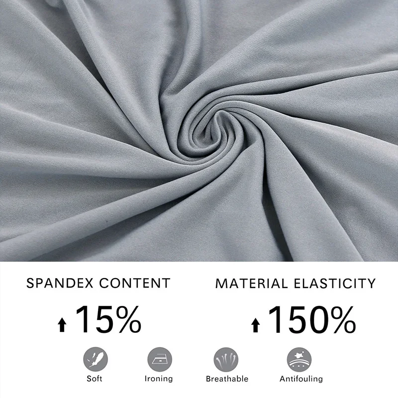 Эластичный Чехол для стула эластичный в столовую Защитный чехол стульев кухни