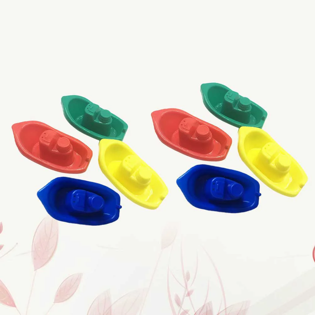 

16Pcs Baby Bath Toys Bath Time Floating Boat Baby Shower Playthings for Toddlers Kids Random Color