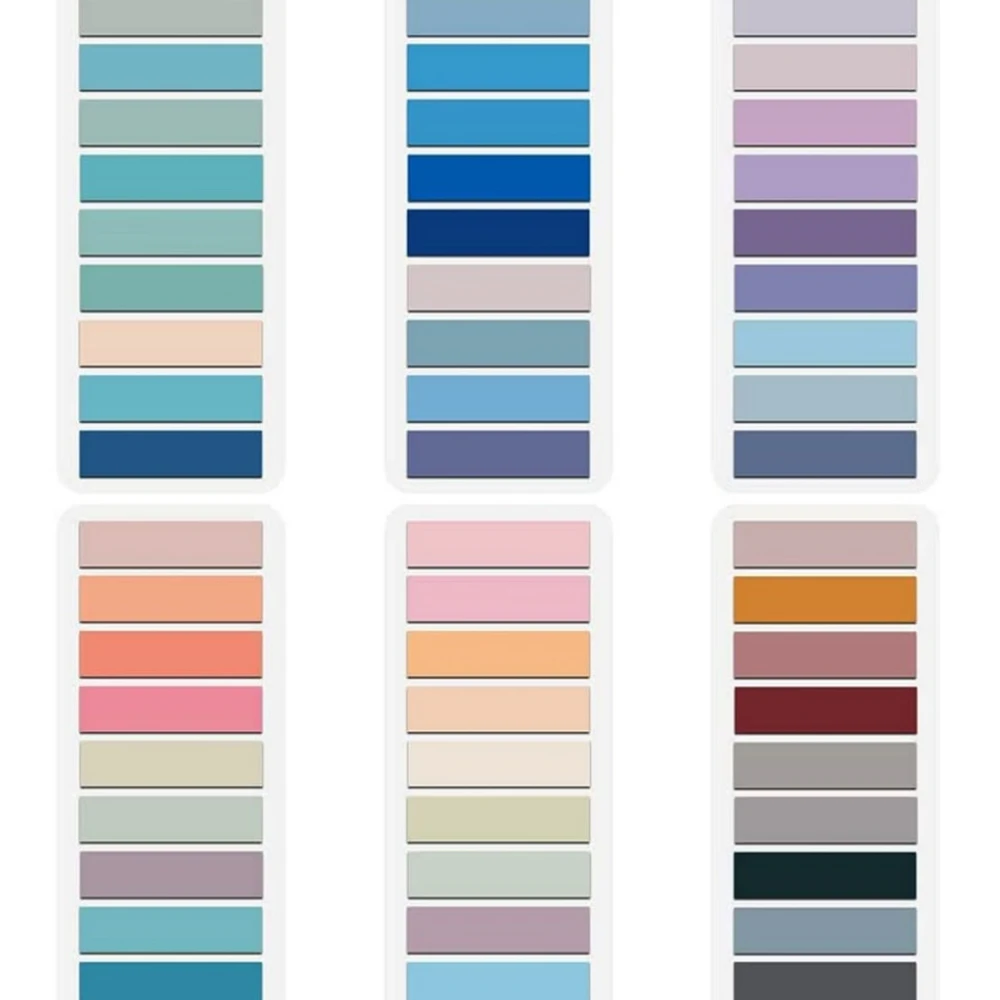 

Новые Красочные Липкие Карточки Для Заметок, Маркеры Страниц Для Меморандумов, Классификационные Наклейки