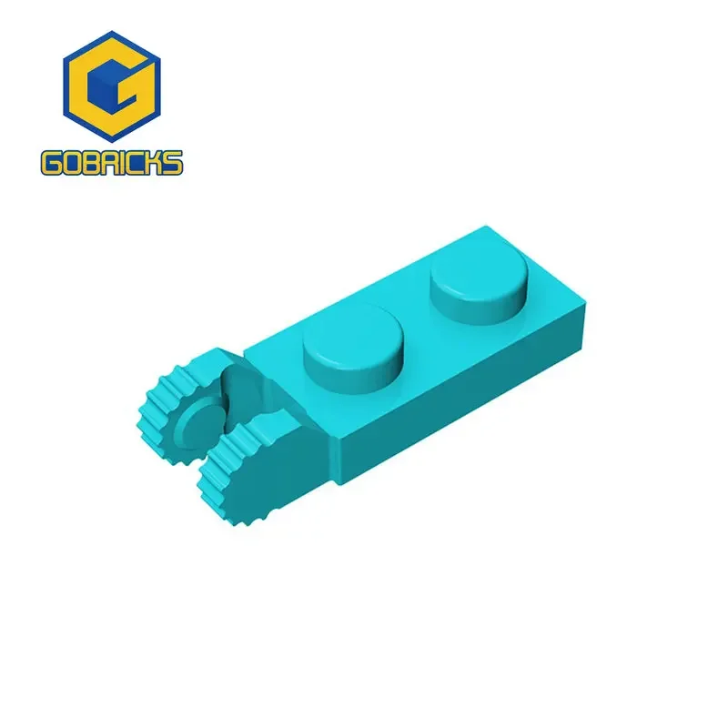 Gobrick 1 шт. шарнирная пластина MOC 1x2 кирпича совместимые с моделями 44302 54657 детали